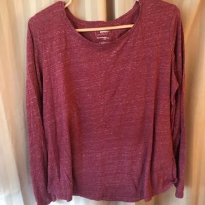 Red everyday long sleeve